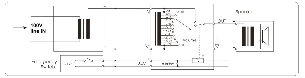 Схема подключения VA-1120
