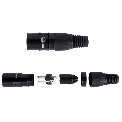 XLR разъем 3-pin (папа) PROCAST Cable XLR 6/ Male