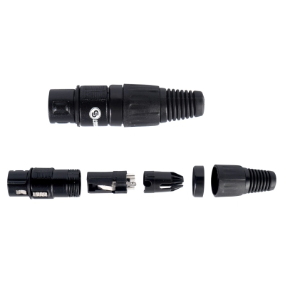 XLR разъем 3-pin (мама) PROCAST Cable XLR 6/ Female