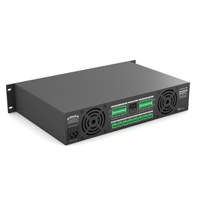 Трансляционный усилитель мощности D-класса, 8 каналов ZONER Power Gain 8060T