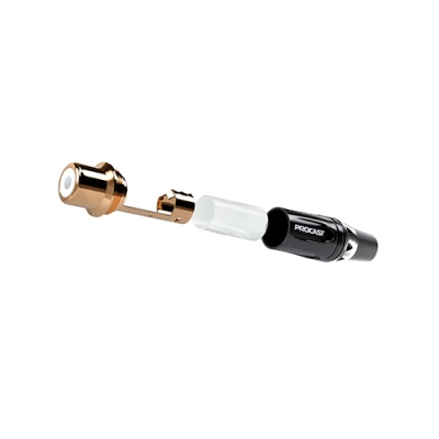 Разъем RCA female (мама) PROCAST Cable RCA6/F/Black